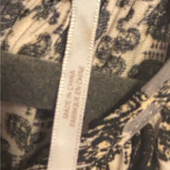 Free People Black and Cream Patterned Dress - Picture 8 of 9